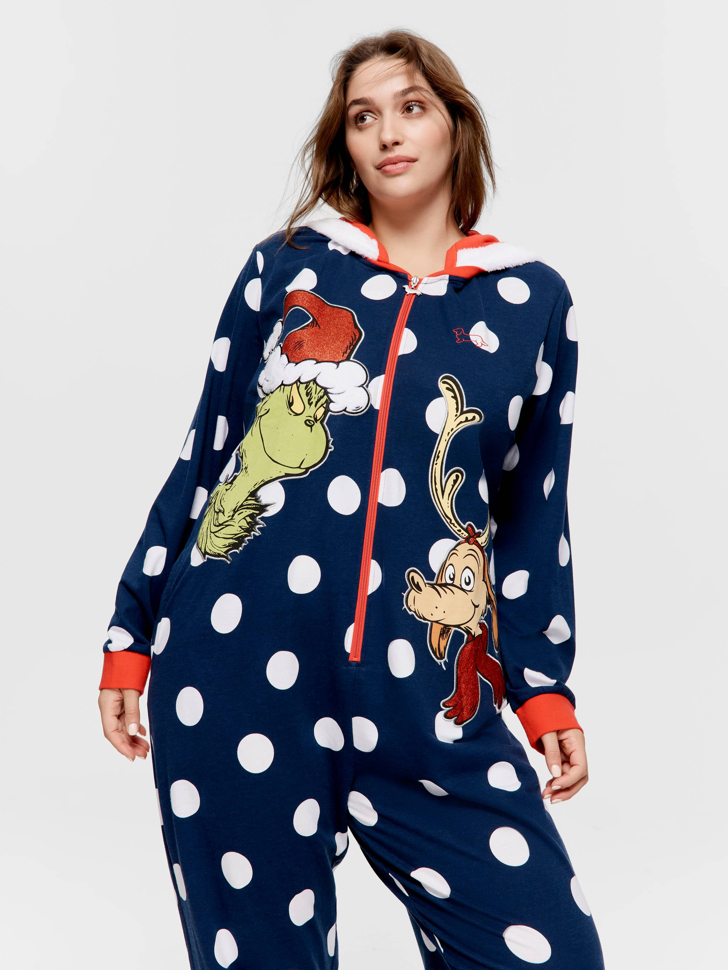 P.A. Plus The Grinch Long Sleeve Onesie Peter Alexander Online